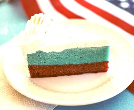 Fourth Of July Ice Cream Cake