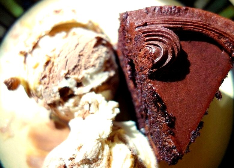 Chocolate Cake & Ice Cream