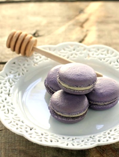 Rose & Lavender MacaronsSource